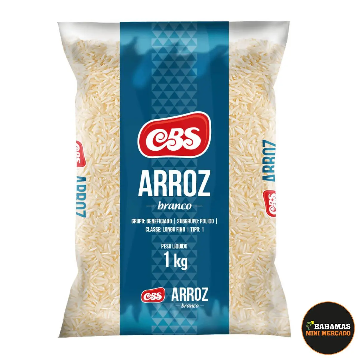 ARROZ BRANCO CBS TIPO 1 1KG