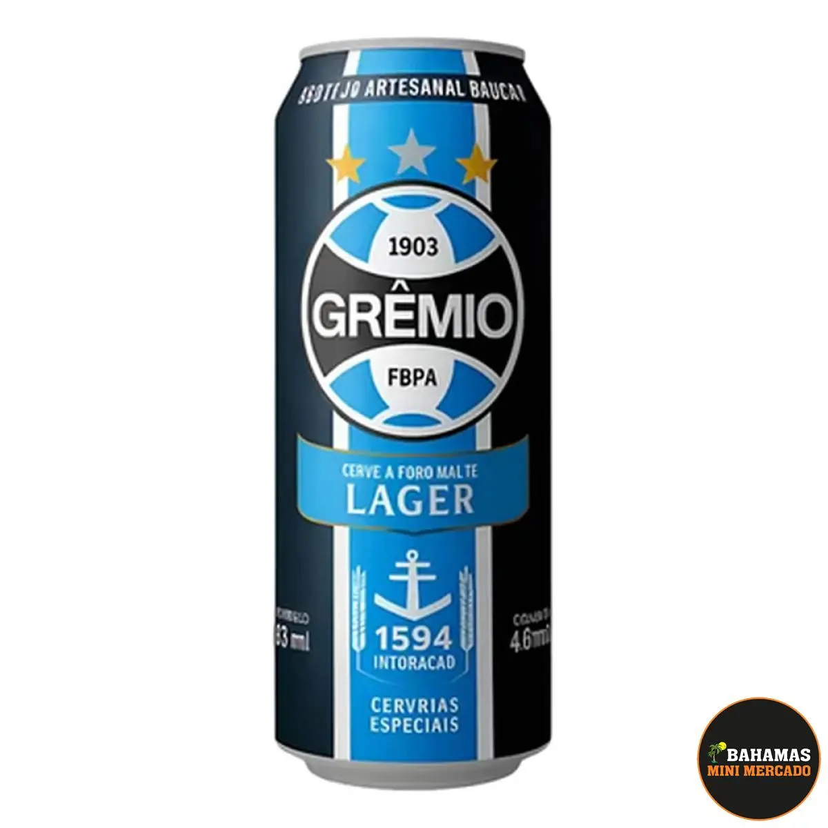 CERVEJA IMIGRACAO GREMIO LAGER LT 473ML
